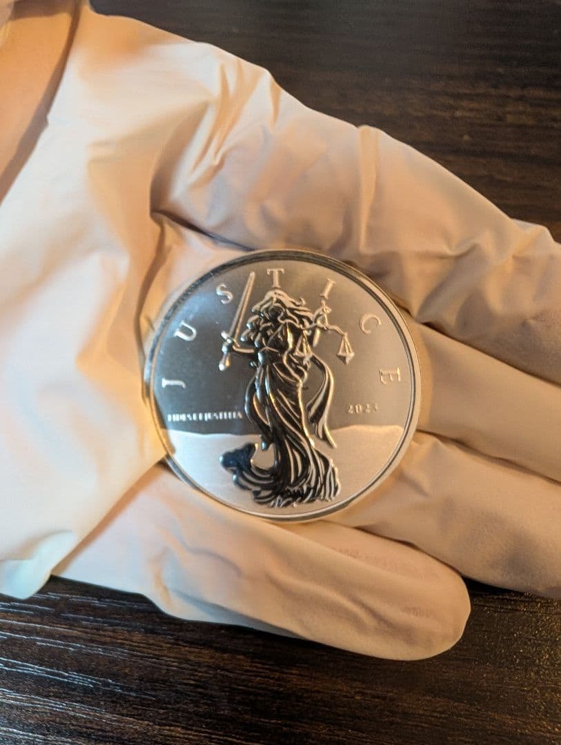 2023年 ジブラルタル 1ポンド 銀貨 1オンス