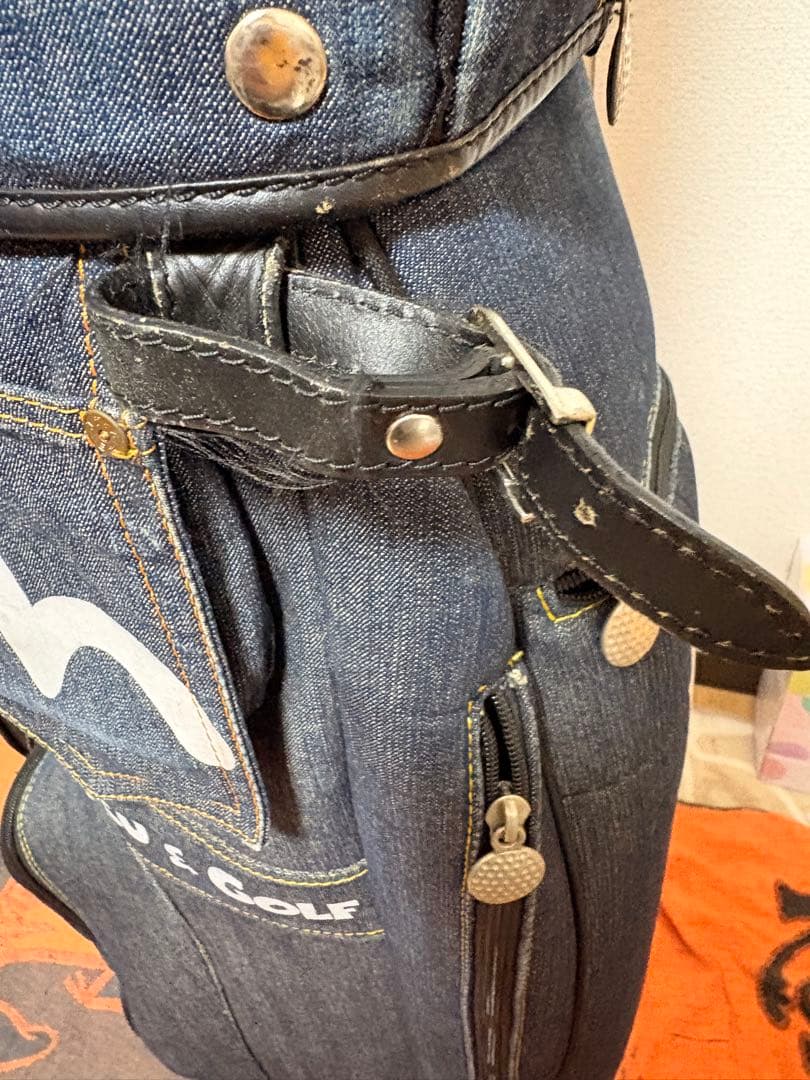【希少品】EVISU エヴィス デニム キャディバッグ　クラブセット