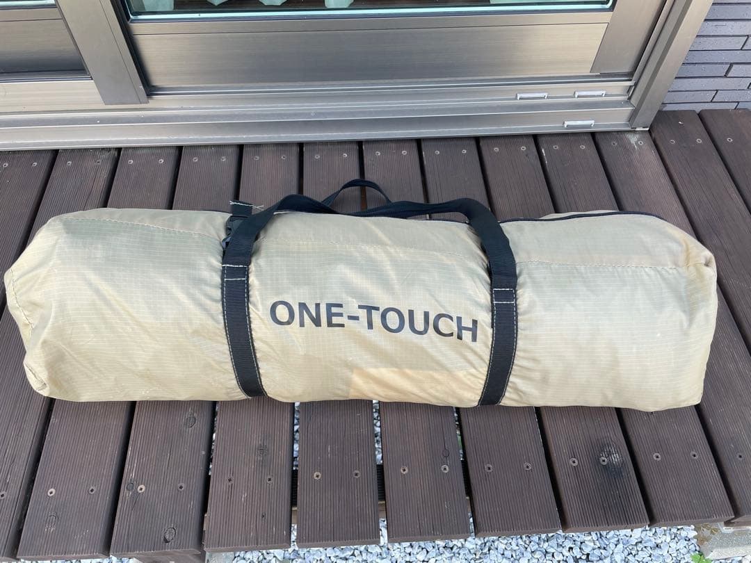 DOD ONE-TOUCH テント ベージュ・黒