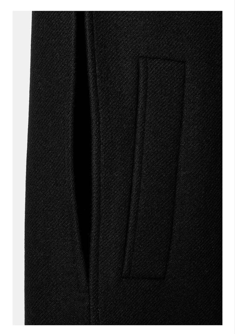 ZARA ZW COLLECTION ケープ風ウール混コート　L 新品未使用