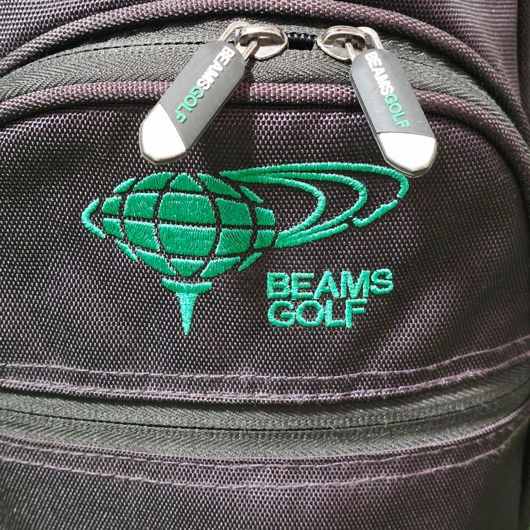 ビームス ゴルフ BEAMS GOLF スタンド式 キャディバッグ ブラック
