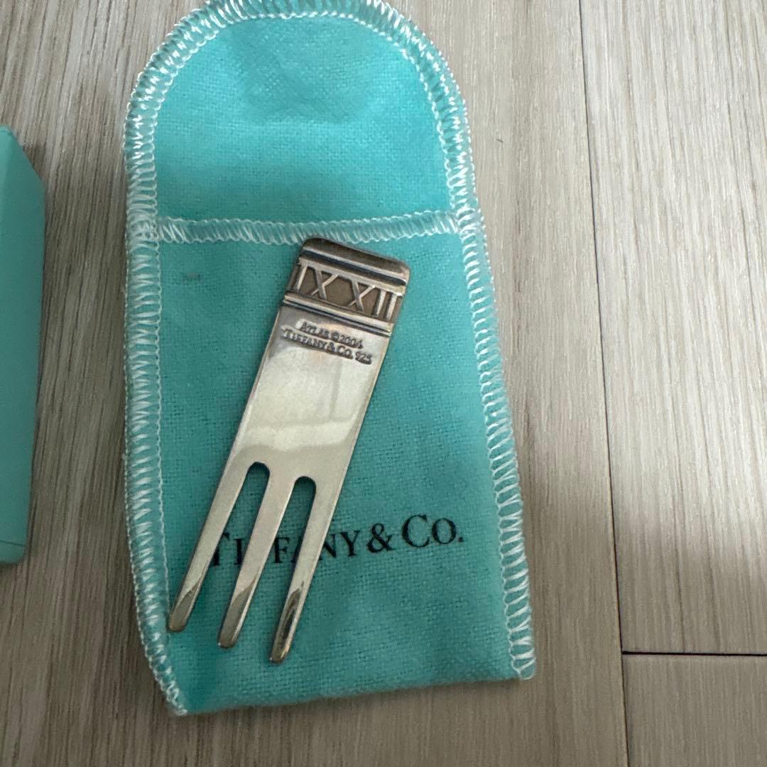 ティファニー　Tiffany&Co. ゴルフグリーンフォーク SV925