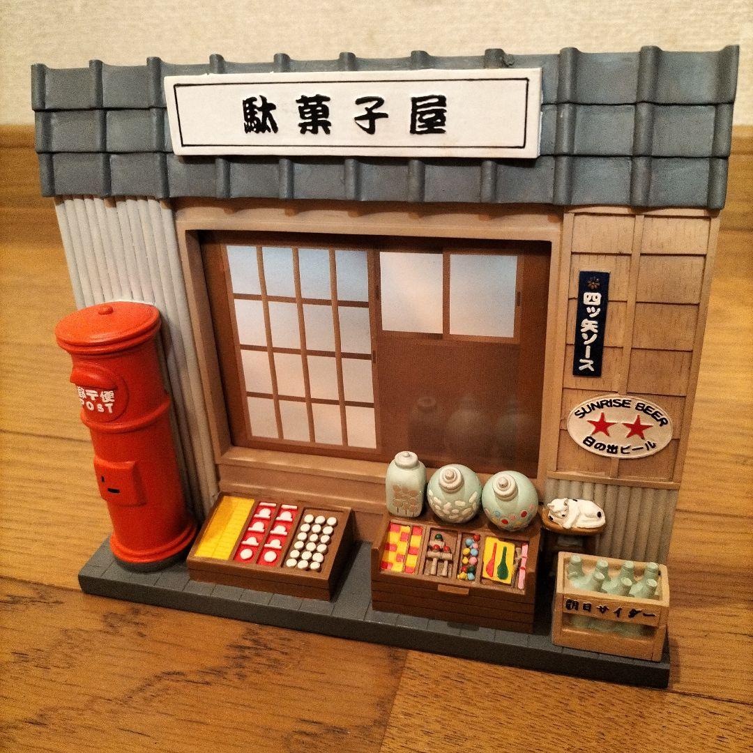 新品昭和レトロ　昔懐かし駄菓子屋お菓子屋お菓子菓子駄菓子フォトフレーム　写真立て