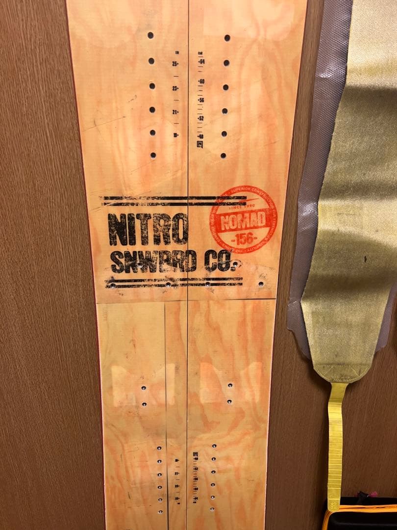 Nitro スプリットボード スパークビンディング、シール付