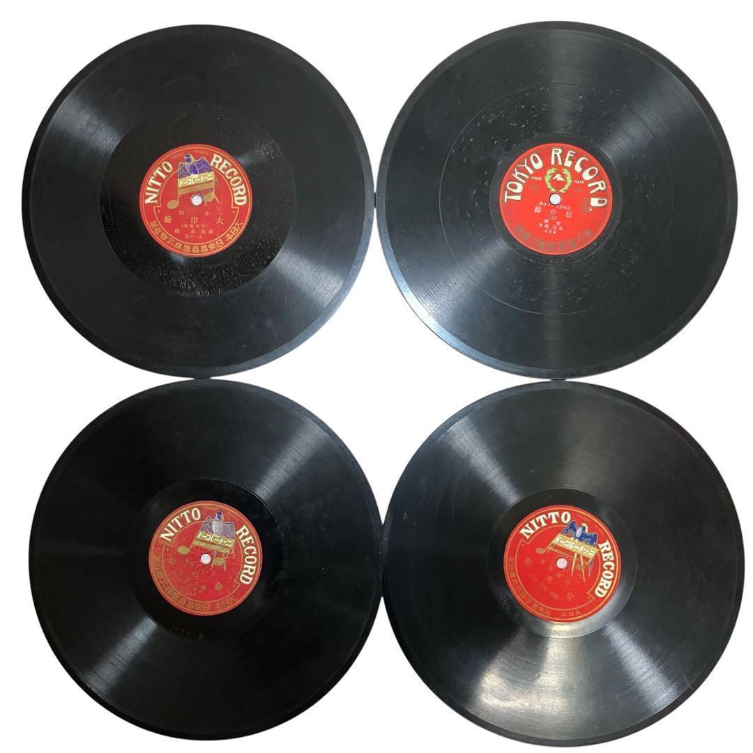 [昭和レトロ] レコードトランク 30枚収納 インテリア/飾り/置物