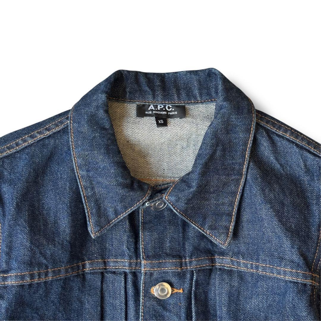 A.P.C アーペーセー 2nd 濃紺 デニムジャケット マカオ製 XS