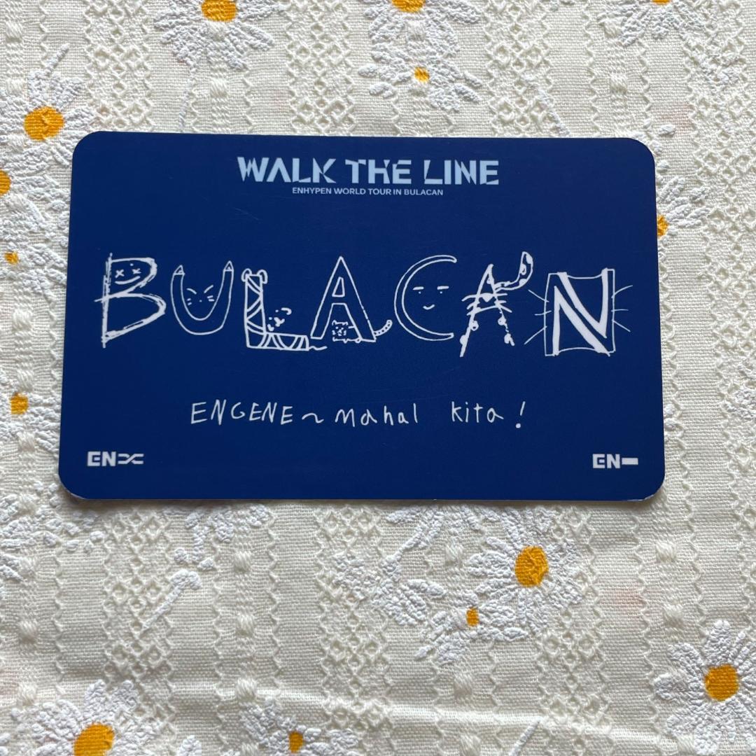 フィリピン ENHYPEN ブラカンBulacan ソンフン WALK トレカ