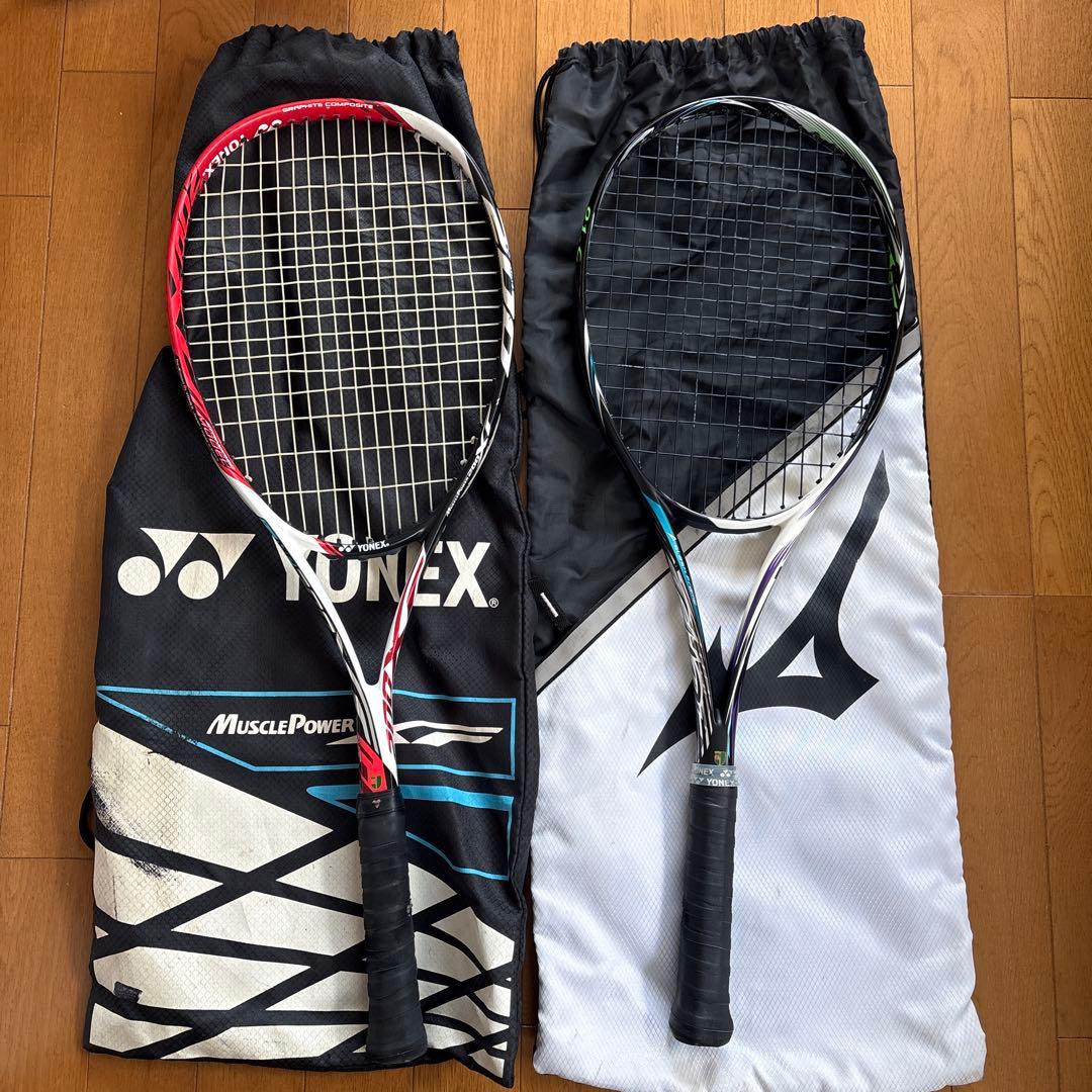 YONEX MIZUNO SCUD 01-C テニスラケット 軟式 ブラック