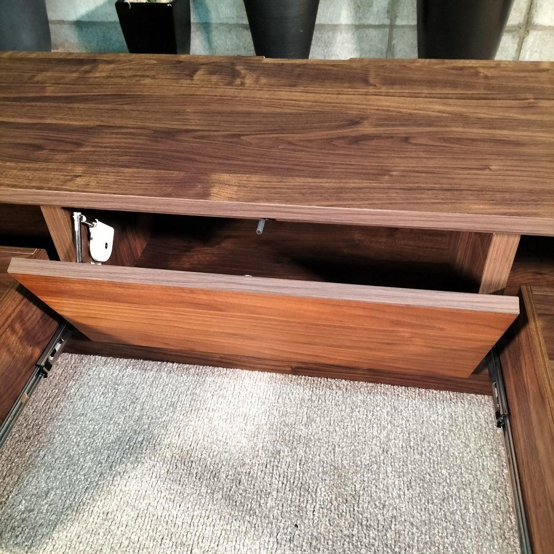木製テレビボード 幅160cm リビング 収納 モデルルーム展示品(1891)