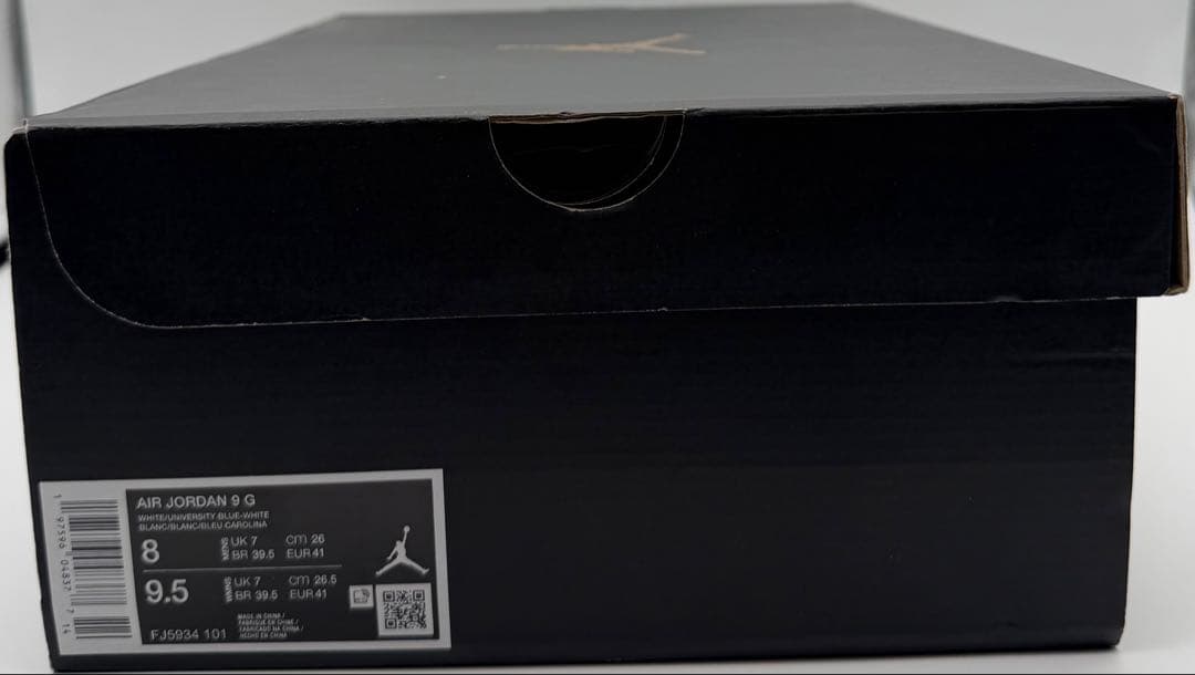 ナイキ AIR JORDAN 9 G エア ジョーダン 9 ゴルフ 26cm