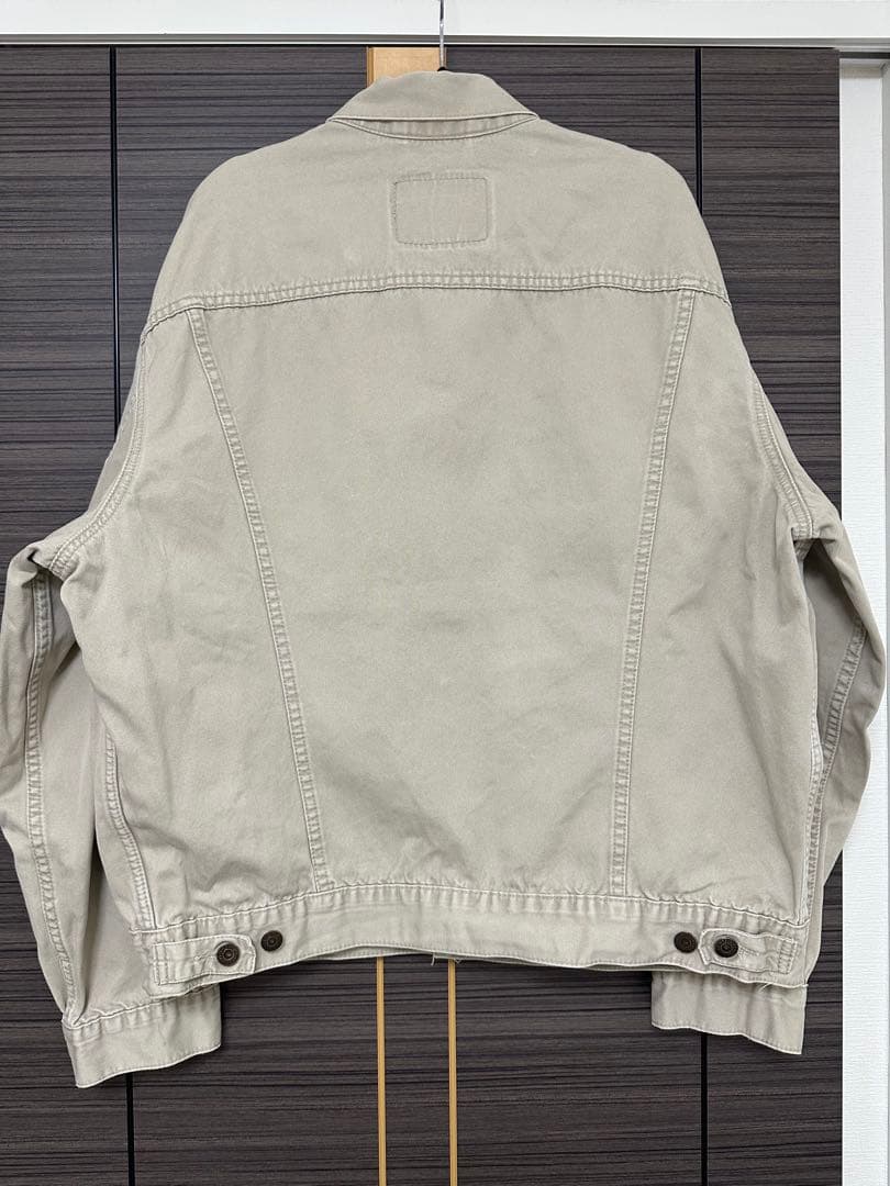 Levi's デニムジャケット 70503 XL ベージュ ユーロリーバイス