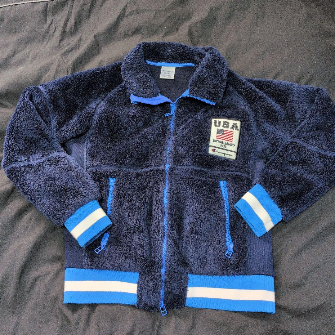 Champion USAパッチ付きフリースセットアップ