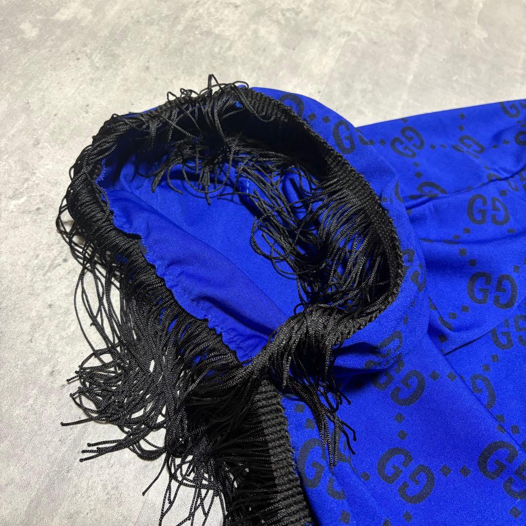 GUCCI グッチ　ポンチョ　ケープコート　総柄