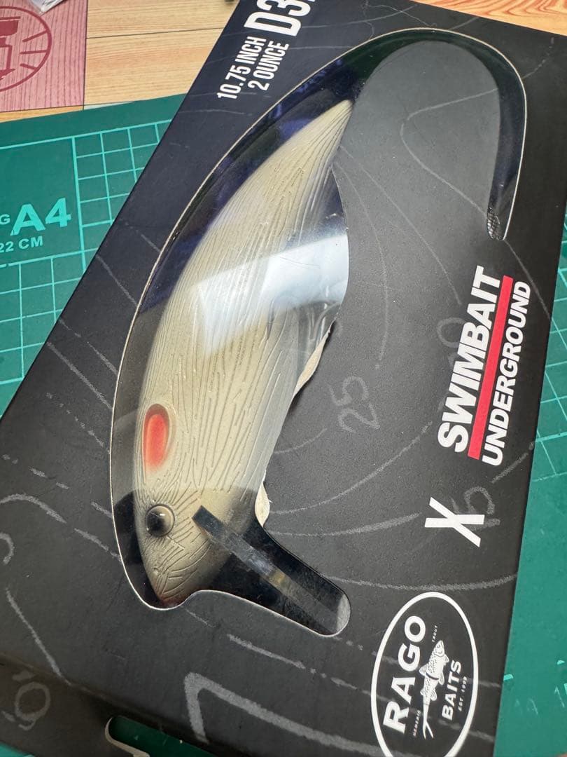 SWIMBAIT UNDERGROUND × RAGO BAITS D3R