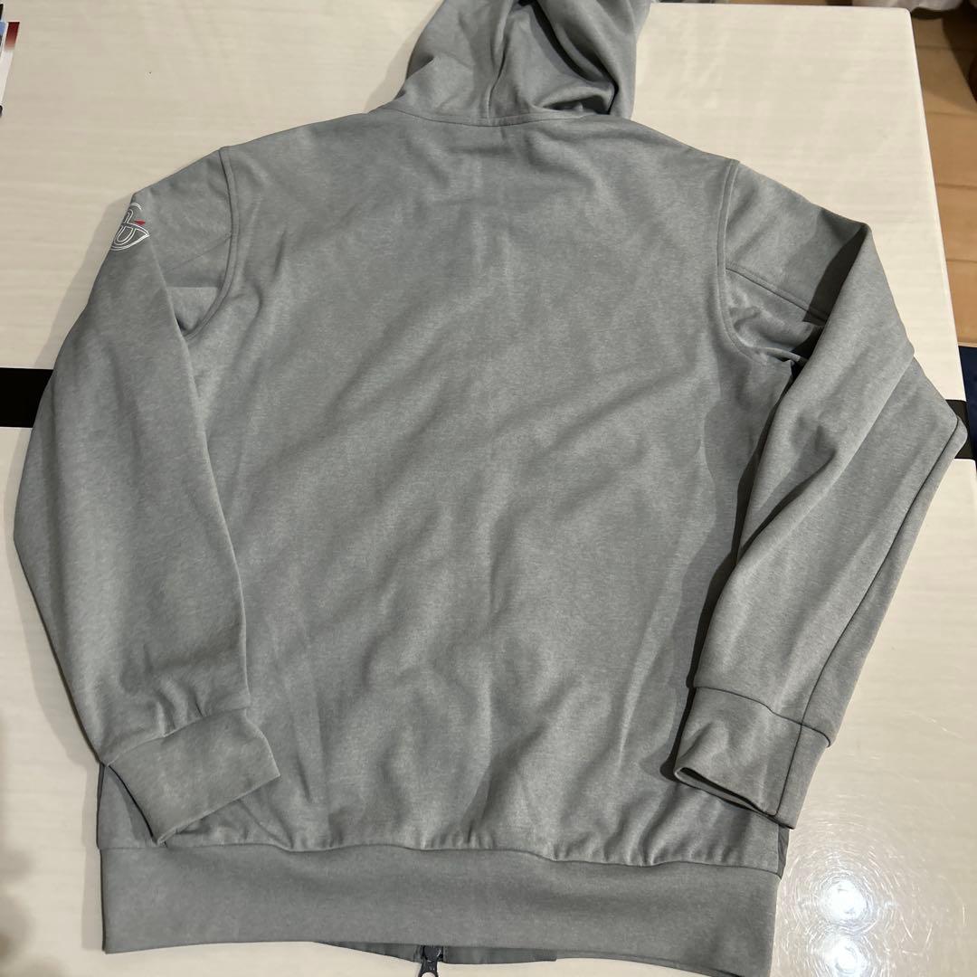 新品and per se アンパスィ ゴルフ ジャンバー グレー Mサイズ　切替