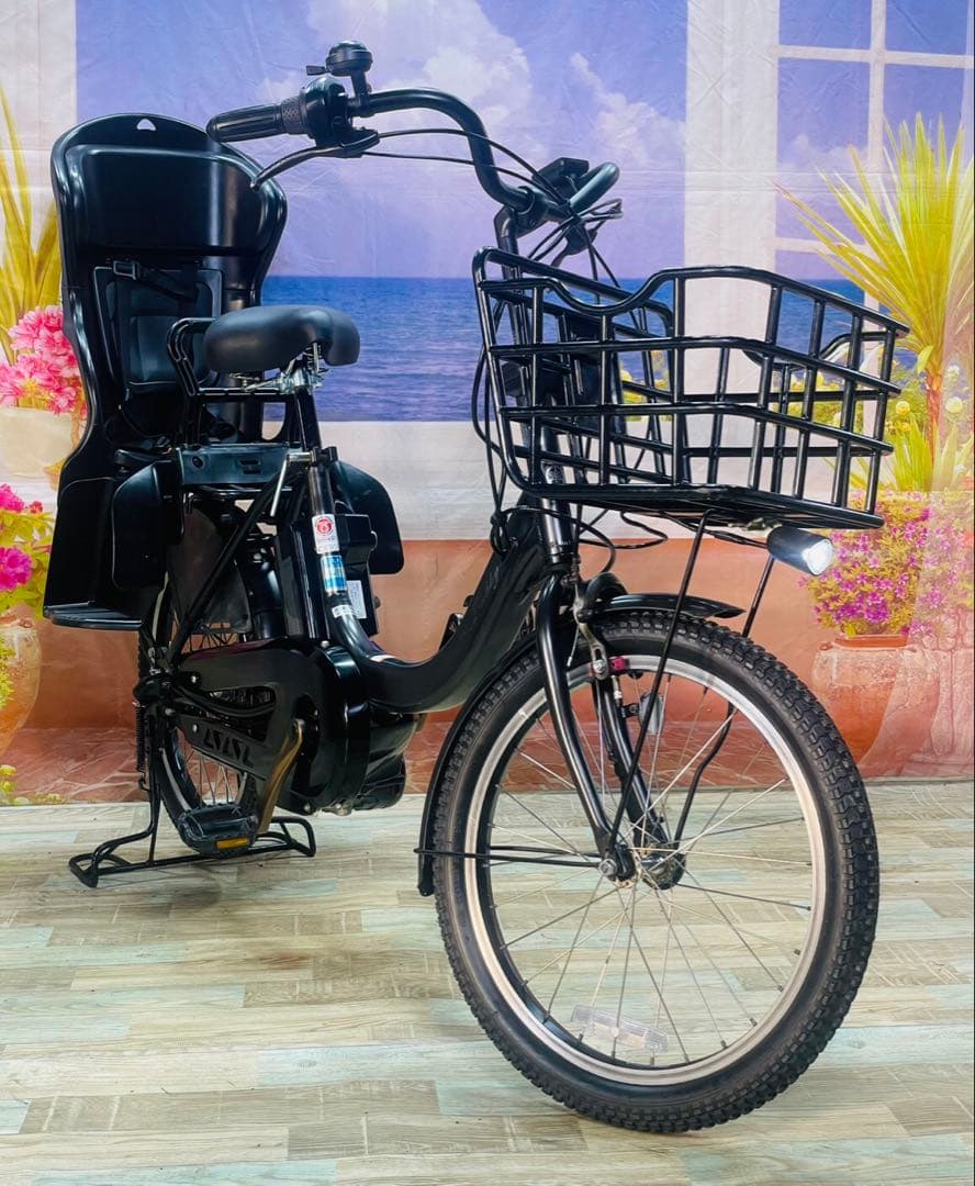 人気モデル！パスバビー12AH⭐️ヤマハ子供乗せ電動アシスト自転車Y3431