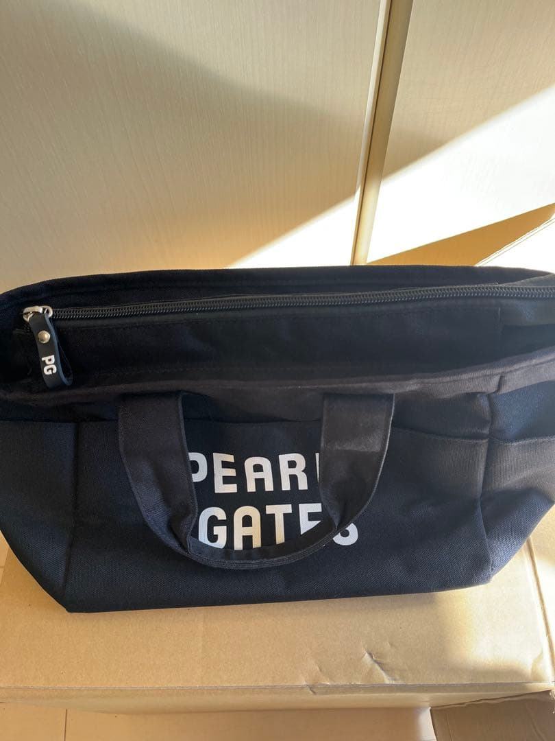 PEARLY GATES ブラックカートバッグ
