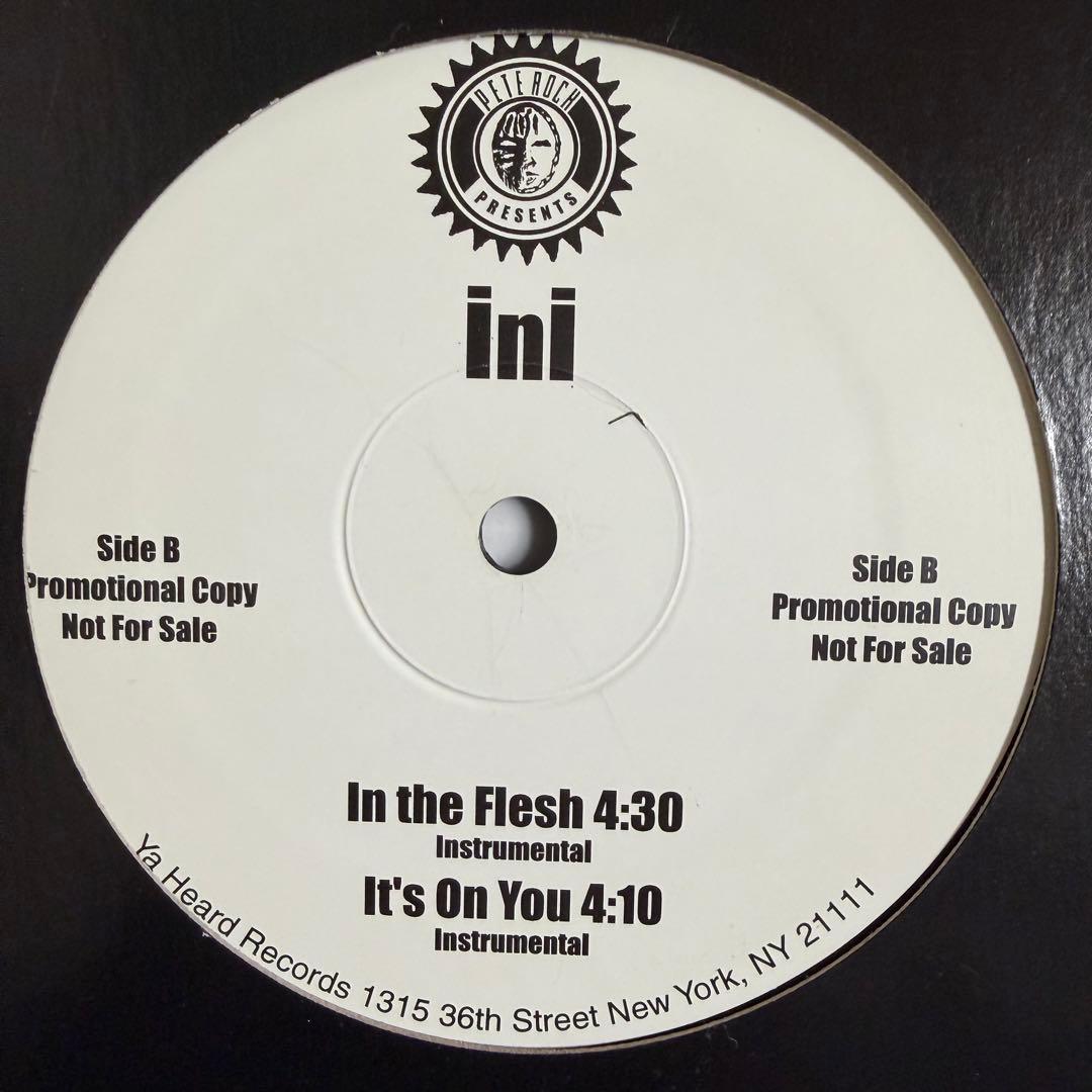 激レア INI / STEP UP TIME (PETE ROCK I.N.I