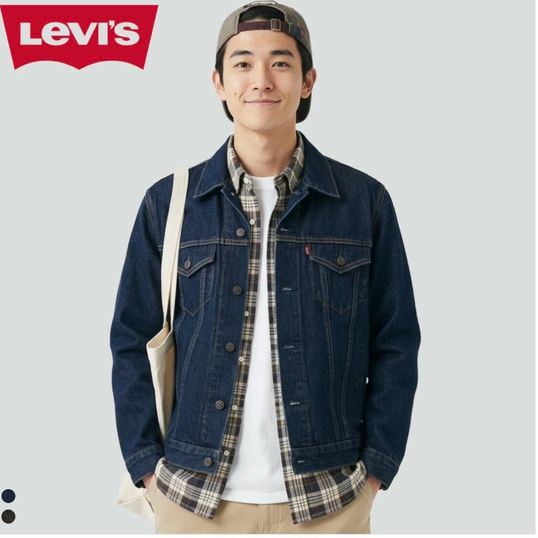 Levi's ダークブルー サードタイプデニムジャケット