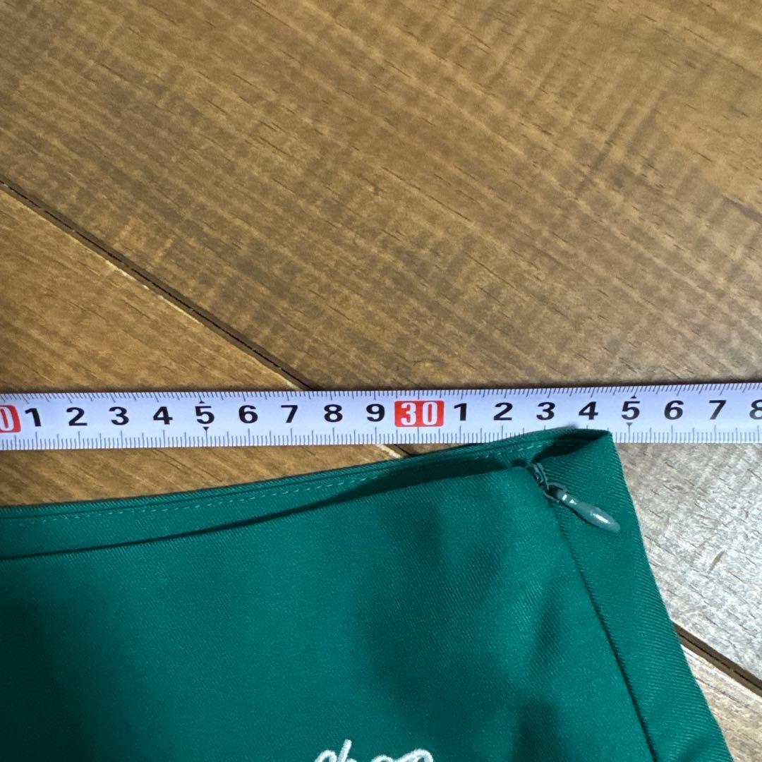 美品　マルボン　プリーツスカート　69 Lサイズ　グリーン