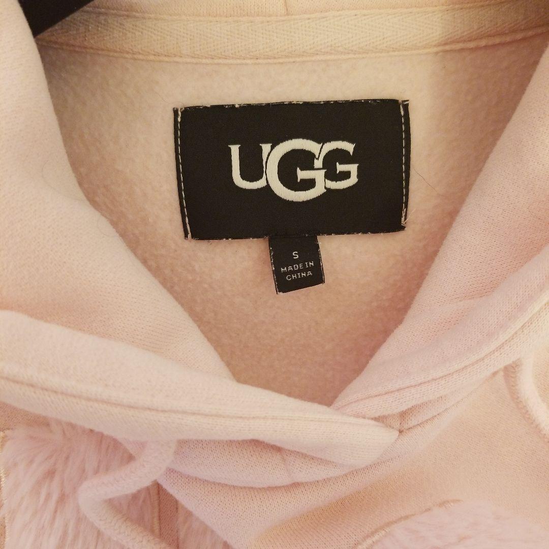 UGG ピンク フード付きパーカー S