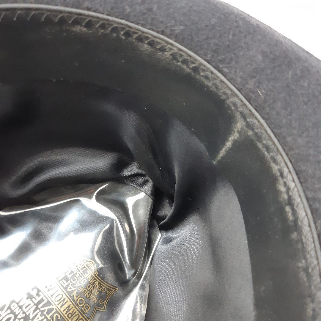 【美品】Lサイズ クーティ 中折 ハット ラビットファー フェルト 黒