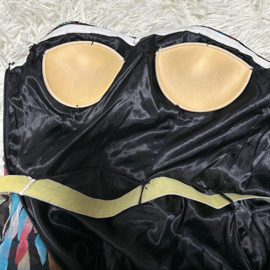 社交ダンス用ストラップレスドレス