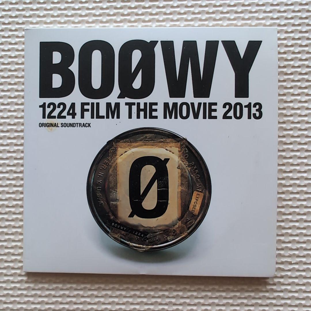 BOØWY/1224 FILM THE MOVIE 2013CD＆パンフセット