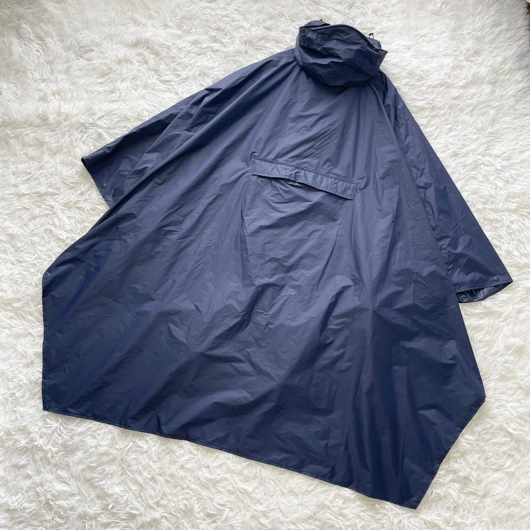 POLO RALPH LAUREN レインコート ポンチョ 撥水 紺 M・L