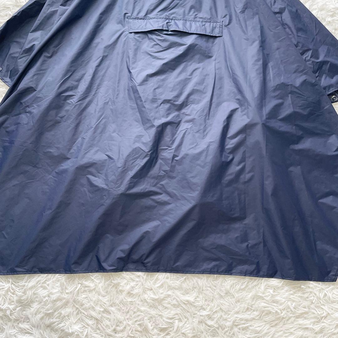 POLO RALPH LAUREN レインコート ポンチョ 撥水 紺 M・L
