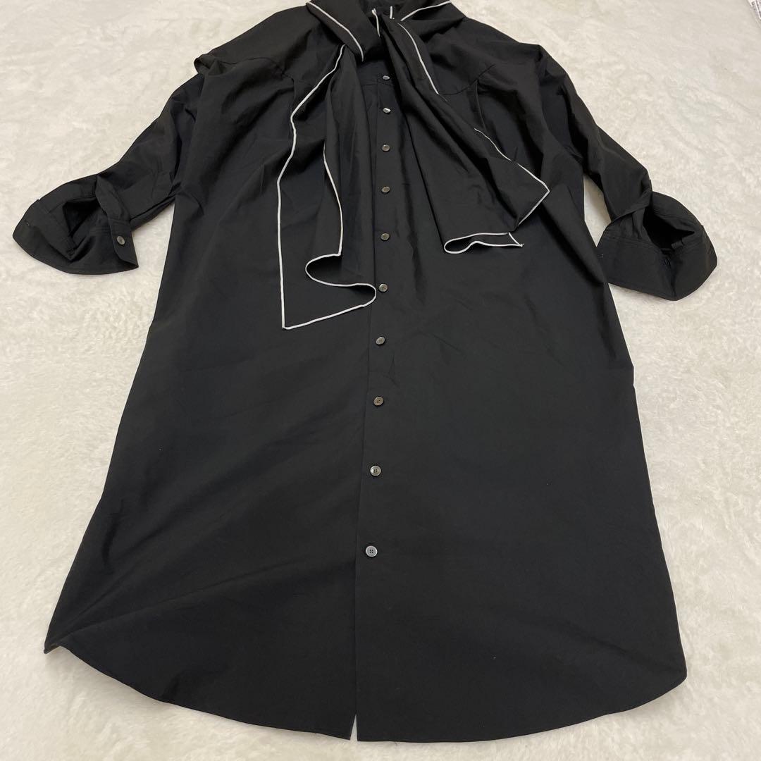 美品✨ ビアズリー 《15 quinze》ボウタイワンピース 黒