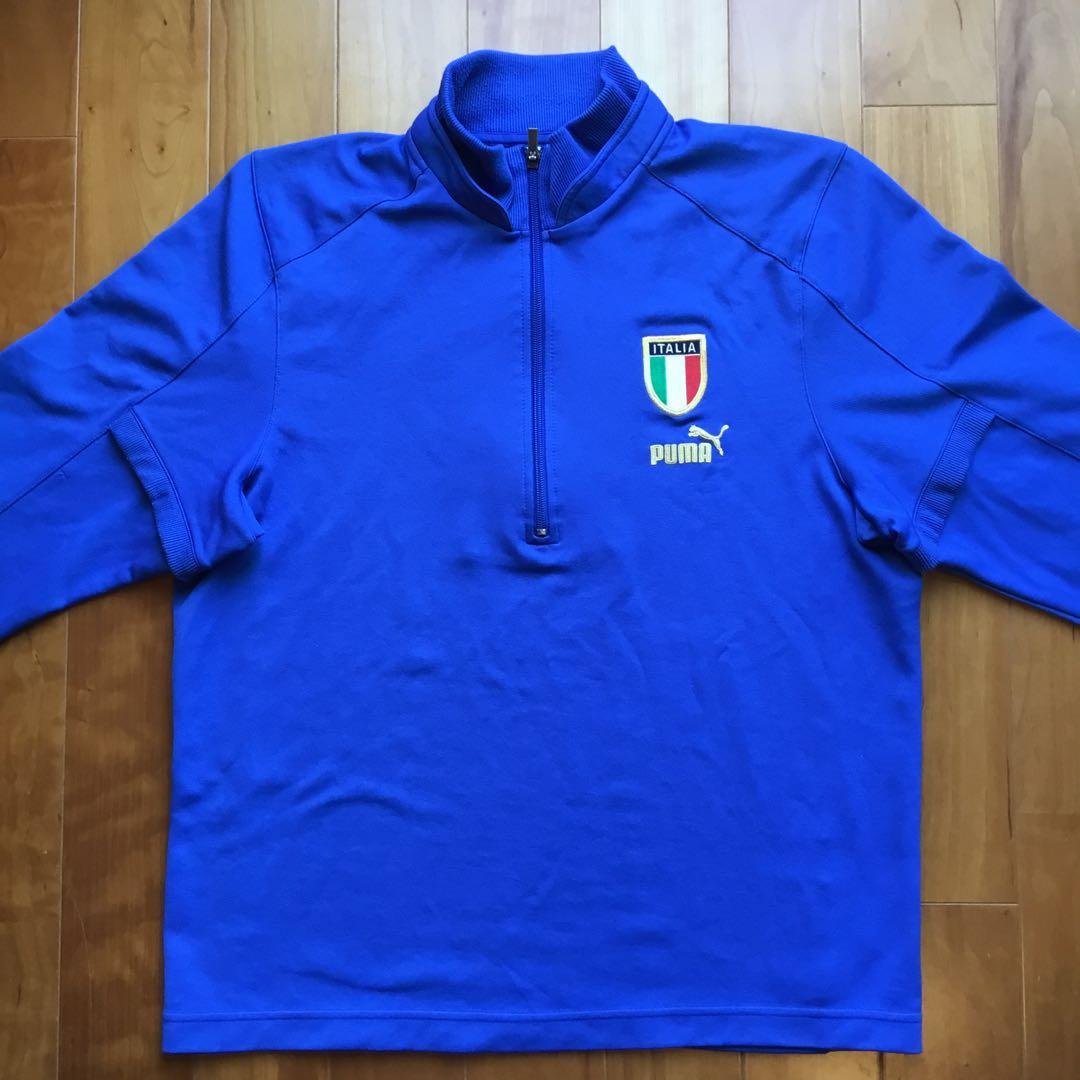 PUMA製 イタリア代表 ハーフジップ ジャージ Lサイズ ニールバレット