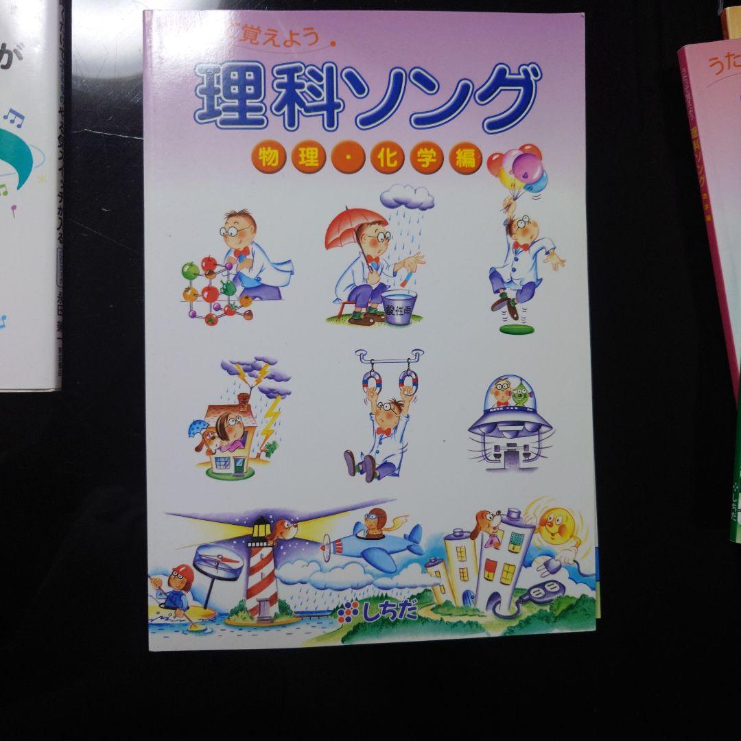 七田式社会科ソング 理科ソング CDブック5冊＋聞くだけでやる気スイッチが入る