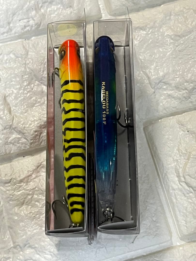 【新品未使用】Megabass カゲロウ 100F fimo限定2色セット