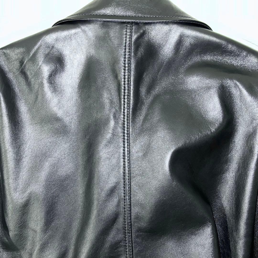 【Maison Special】ラムレザーダブルライダースジャケット