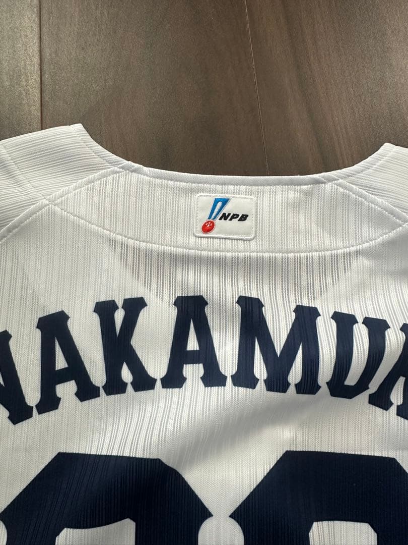 西武ライオンズ　中村剛也選手　選手仕様ユニフォーム　Lions