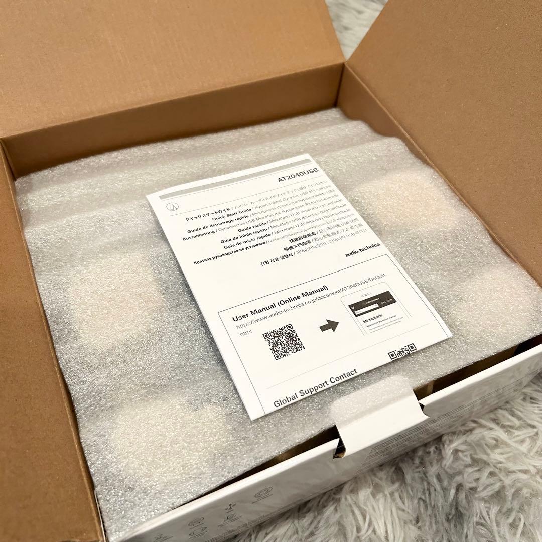 【新品未使用】 audio-technica AT2040USB マイク
