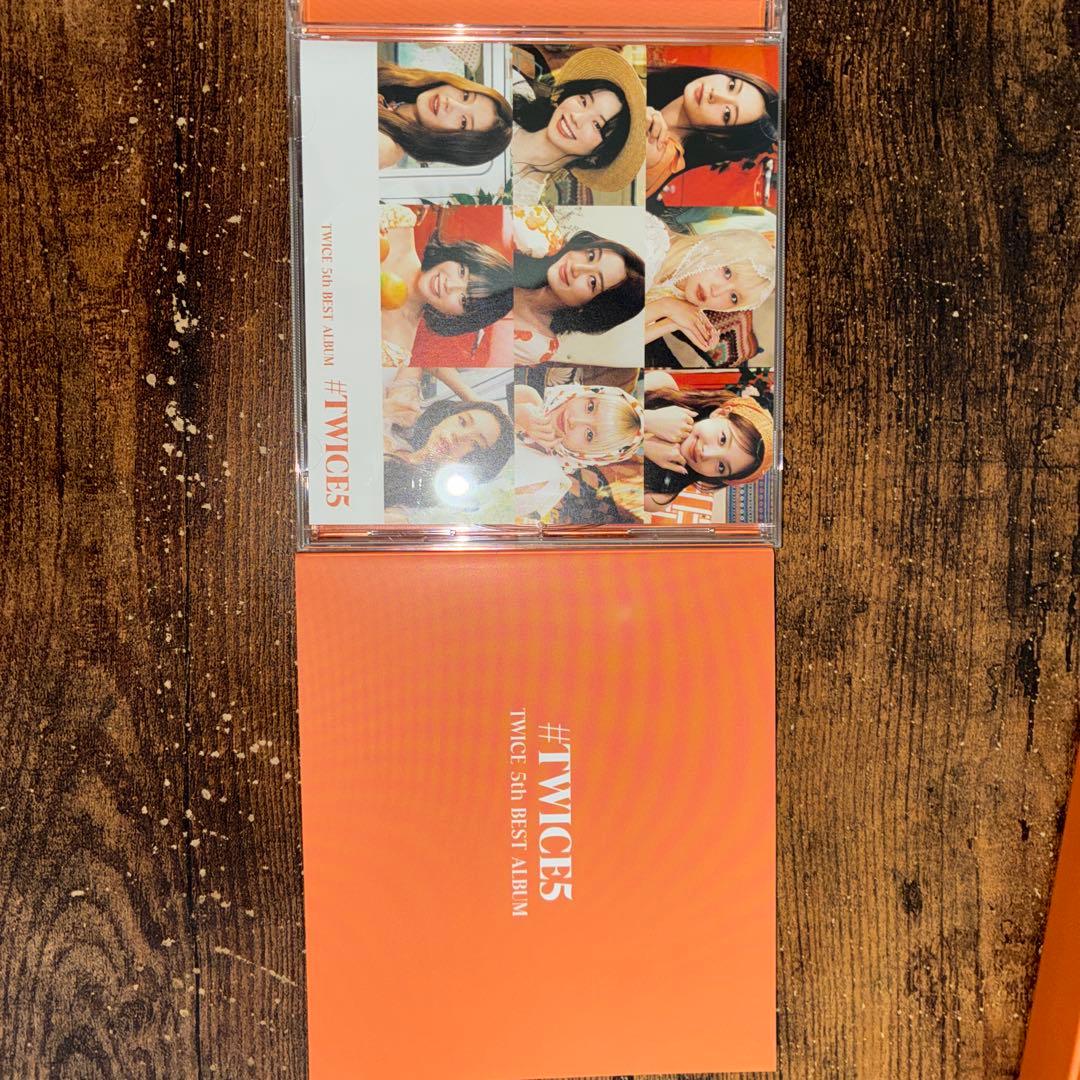 TWICE CDセット　#TWICE5 アクリルスタンド