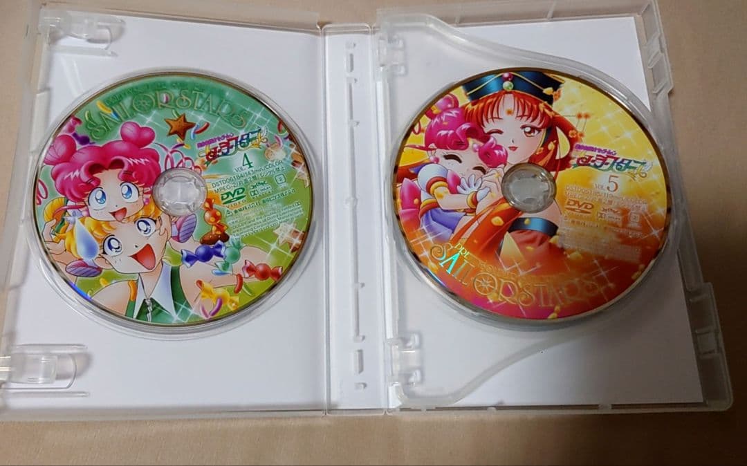 美少女戦士セーラームーン セーラースターズ DVD コレクション VOL.1・2