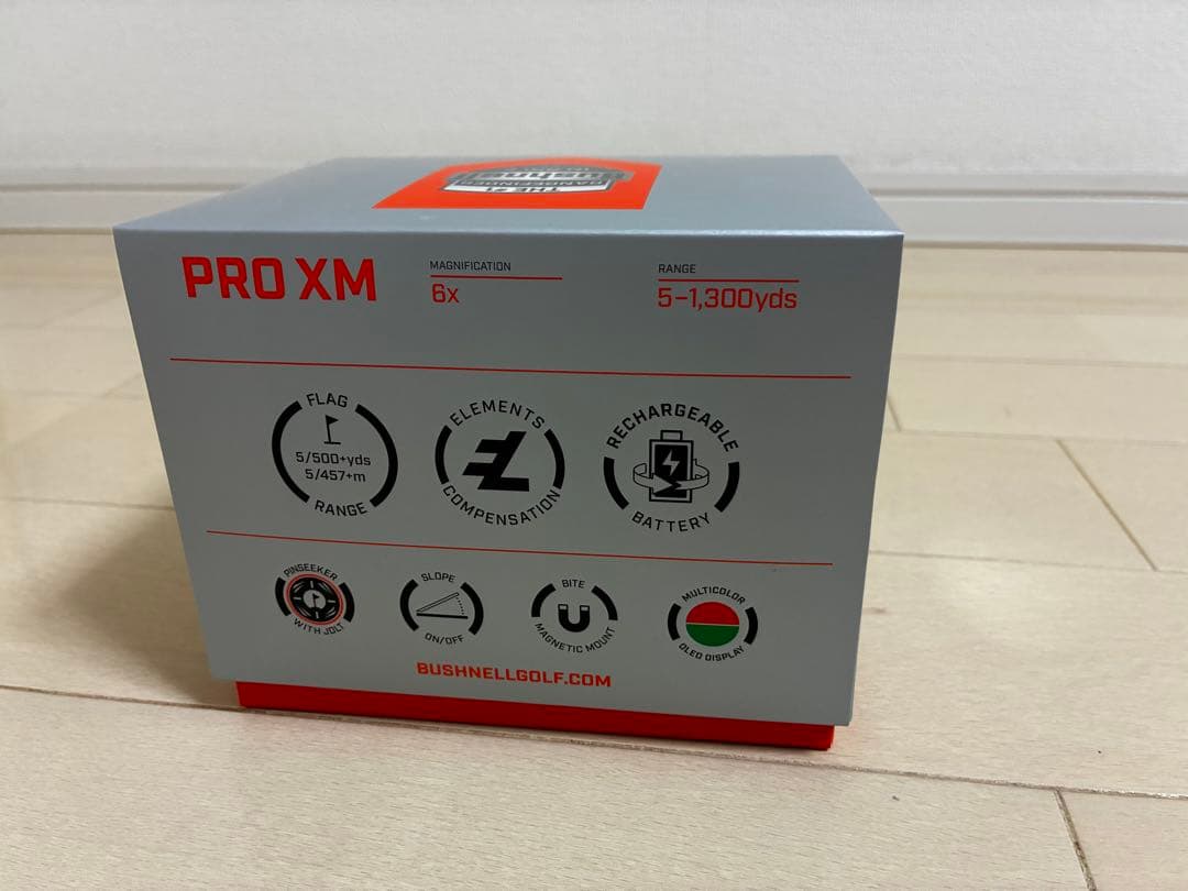 【新品未使用】ブッシュネル ピンシーカープロXMジョルト