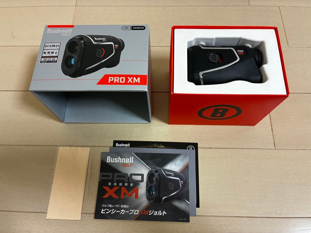 【新品未使用】ブッシュネル ピンシーカープロXMジョルト