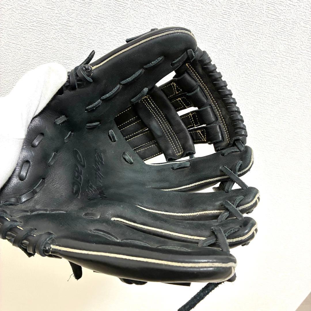 【美品】アシックス 大谷翔平モデル 軟式用 グローブサイズ12