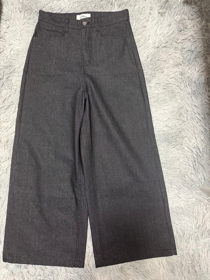 SEKISEI RAW LOOSE FIT JEANS ブラック リジットデニム