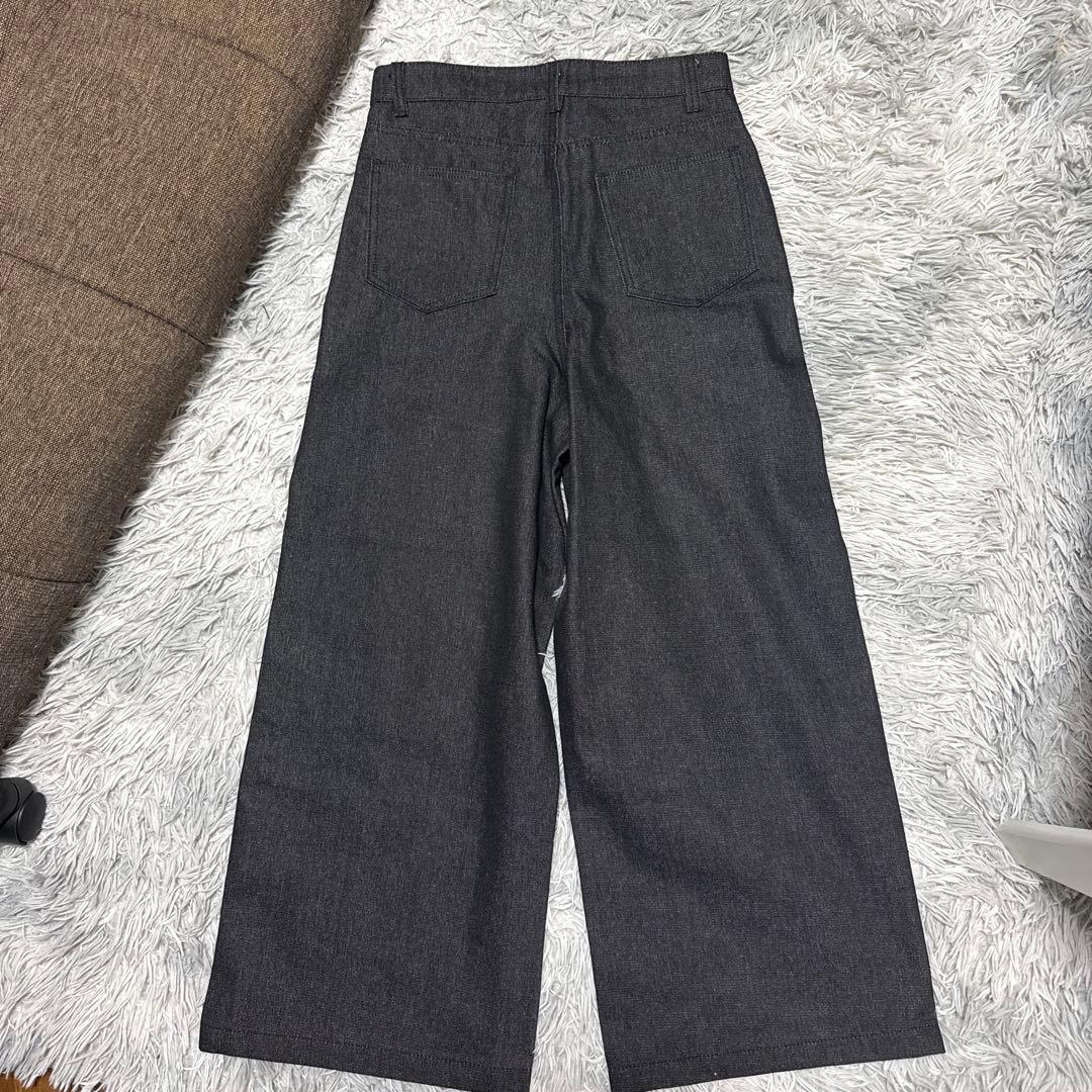 SEKISEI RAW LOOSE FIT JEANS ブラック リジットデニム