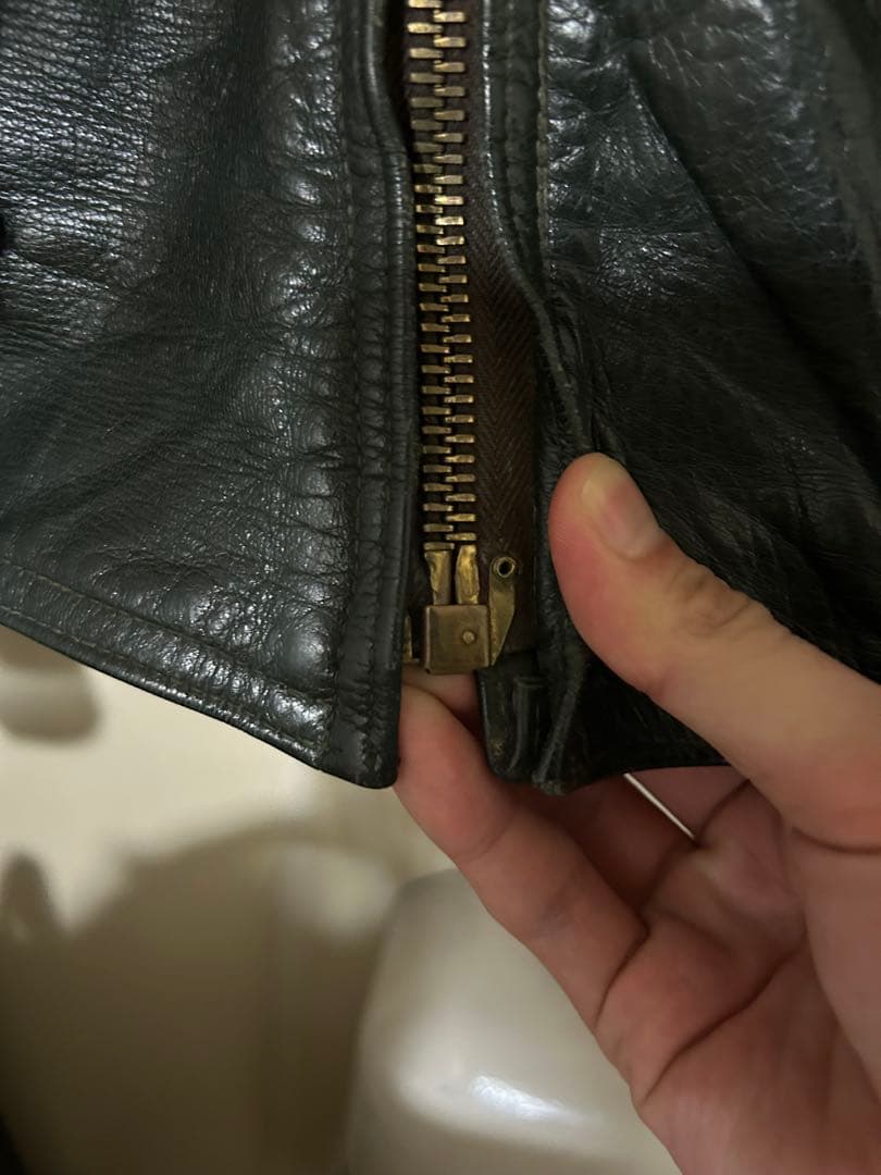 山*本様 40s ドイツ軍 モーターサイクルジャケット vintage ダブルラ
