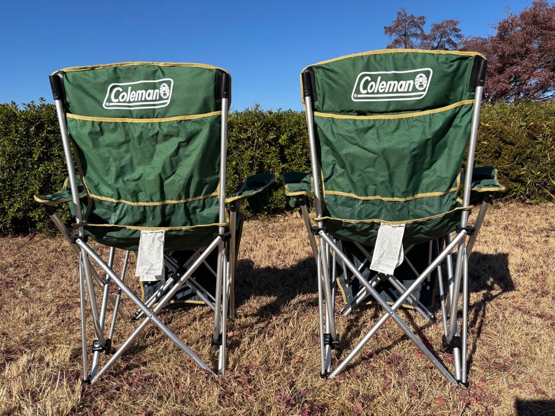 Coleman コールマン　イージーリフトチェアST(グリーン)2脚セット