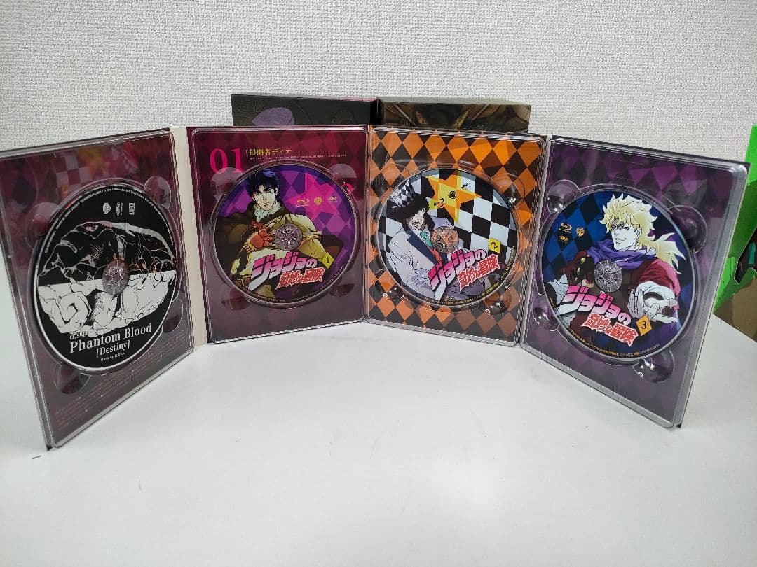 ジョジョの奇妙な冒険 Blu-ray Disk 全9巻 ゲーマーズ購入特典