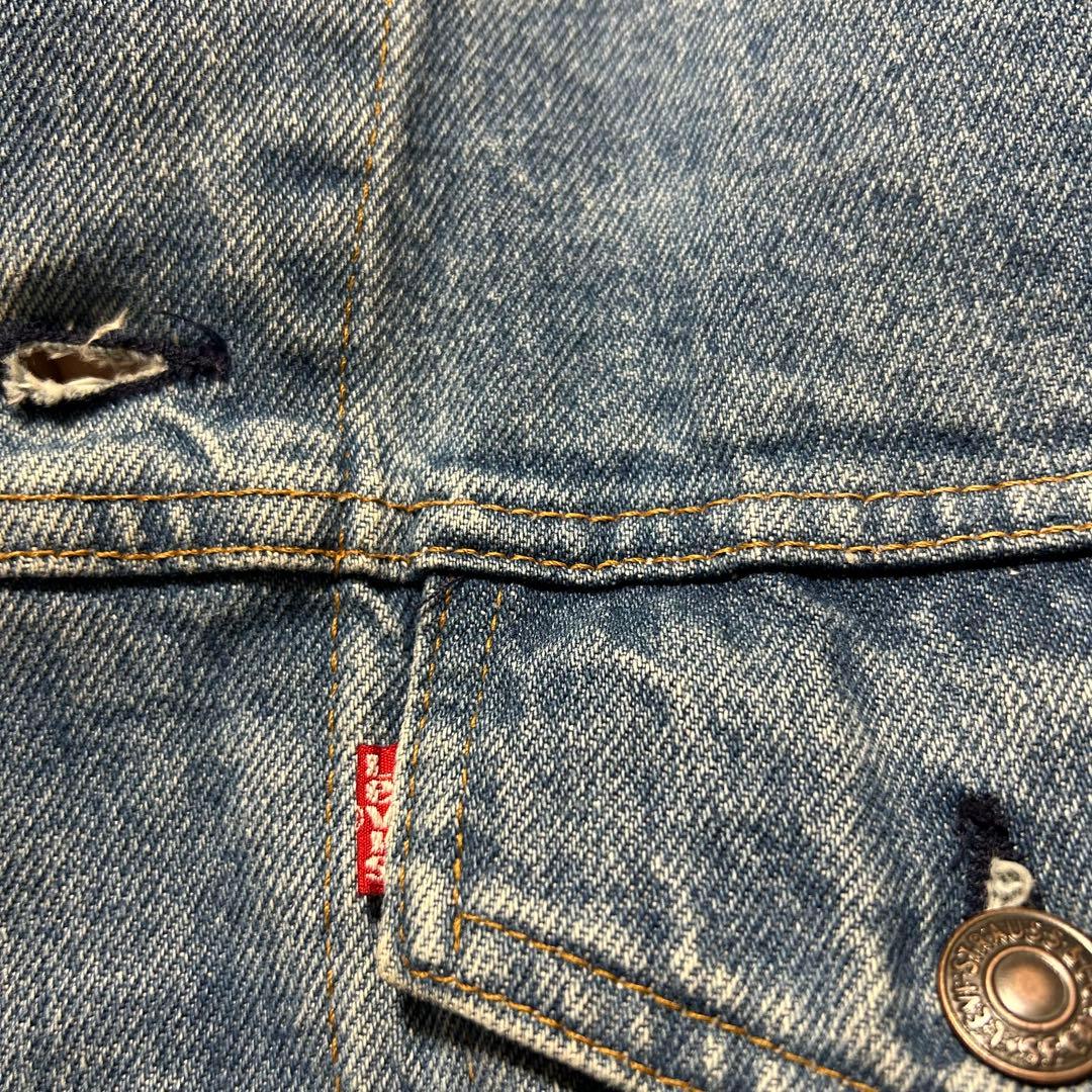 【USA製】80sリーバイス70506-0217 デニムジャケット38