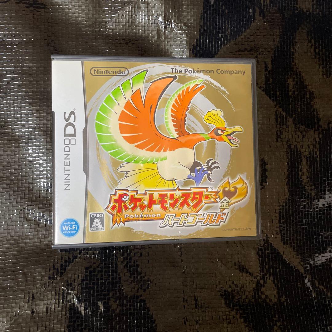 【動作確認済】【箱あり】ポケットモンスターハートゴールド Nintendo DS