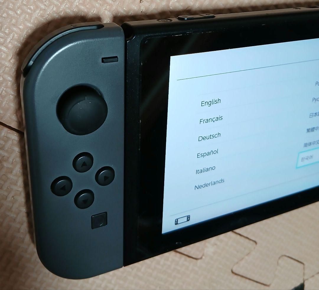 Nintendo Switch 本体 グレー Joy-Con☆美品☆